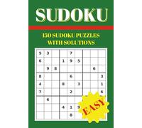 Sudoku Puzzles - Easy: A Book with Two Puzzles per Page, with Solutions