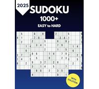 Sudoku Puzzles for Adults: 1000+ Puzzles from Easy to Very Hard with Solution