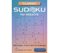 Sudoku Puzzles for Adults: 365 Brain-Boosting Puzzles - Medium Difficulty | Daily Challenges in a Portable 6x9 Travel Size | The Ultimate Logic Game Book for Seniors, Women & Men