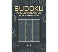 Sudoku Puzzles for Adults: 50+ Master Class Logic Challenges | Volume 4 | Portable Brain Workout & Stress Relief | Clear Print Grids for Adult Solvers