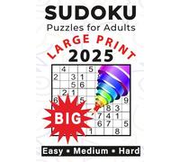 Sudoku Puzzles for Adults: A Large Print Book With Full Solutions