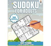 Sudoku Puzzles for Adults: Large Print | Easy to Hard Puzzles | Perfect for All Skill Levels