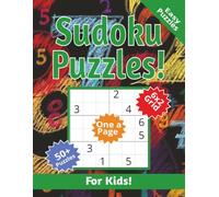 Sudoku Puzzles For Kids: Easy Sudoku Puzzles for beginners | 8.5x11 inches, 110 pages | 50+ Easy Puzzles ... Great Gift for Vacations, Holidays and Free Times