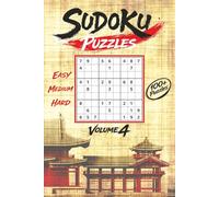 Sudoku Puzzles: Sudoku Puzzle Book: VOLUME 4 - EASY To HARD | Discover Your Inner Calm. Reconnect With Your Quiet Mind | 6x9 Inches, 210 Pages | 100 + Puzzles | Solutions Included