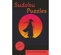 Sudoku Puzzles: Sudoku Puzzles, Samurai Themed, 6x9 Inches, 110 Pages, 50+ Puzzles, Solutions Included