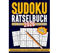 Sudoku Rätsel Buch, Leicht bis Schwer für Erwachsene, Teenagers und Senioren: 420 Rätsel inkl. Lösungen. Geschenkidee: Grossdruckformat Schwierigkeitsstufen Leicht, Normal und Schwer