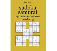 sudoku samurai: 250 samurai sudoku puzzles 3