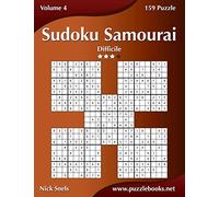 Sudoku Samurai - Difficile - Volume 4 - 159 Puzzle