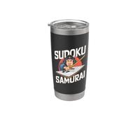 Sudoku Samurai - Sudoku Gioco Bicchiere termico in acciaio inox doppia parete