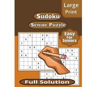 Sudoku Senior 100+ Puzzles: Large Print