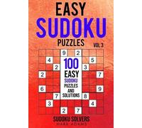 Sudoku Solvers Mark Adams Easy Sudoku Puzzles (Tascabile)