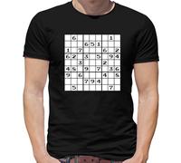 Sudoku T-Shirt - Nerd - Smanettone - Puzzle - Gioco - Logic - Libro - Numeri