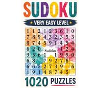 Sudoku Very Easy Level: 1020 Puzzles