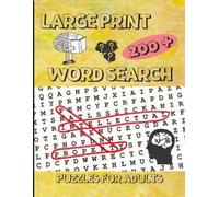 Sudokugam Kit 200+ Large Print Word Search Puzzles for Adults (Tascabile)