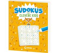 Sudokus für clevere Kids 7+ [gelb]: Zahl für Zahl zum Sudoku-Profi! - Knifflige Zahlen-Rätsel mit verschiedenen Schwierigkeitsgraden und Tipps ab 7 Jahren - Fördert das logische Denken