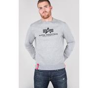 Alpha Industries Basic Big Logo Sweatshirt Felpe Taglia S - Grigio