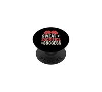 Sudore e sacrificio rendono il successo Muay Thai PopSockets PopGrip Adesivo