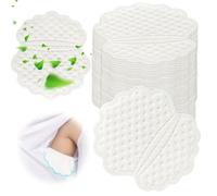 Sudore Pad,60 Pezzi Salviette Autoadesive Monouso Sotto Ascelle Monouso Sudore Pad Pastiglie per Sudore Ascellare Protezione per le Ascelle per Uomo Donna Attività all'Aperto Viaggi Lavoro e Sport