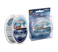 AKAMI EXCEL FLUOROCARBON - COLORE: TRASPARENTE, DIAMETRO (MM): 0.40, BOBINA DA (MT): 50, CARICO (KG): 15.10