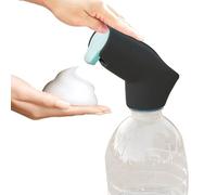 Suds2Go Tappi ricaricabili, confezione da 2, misura universale, trasforma la maggior parte delle bottiglie d'acqua usa e getta in una stazione di lavaggio a mano, include un serbatoio per sapone
