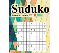 Suduko books for adults 2021 (Tascabile)