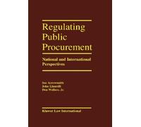 Sue Arrowsmith John Linarelli Don Wall Regulating Public Proc (Copertina rigida)