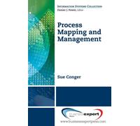 Sue Conger Process Mapping and Management (Tascabile)
