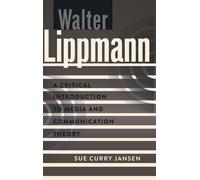 Sue Curry Jansen Walter Lippmann (Copertina rigida)