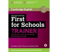 Sue Elliott Hel First for Schools Trainer Six Practice Tes (Mixed Media Product)