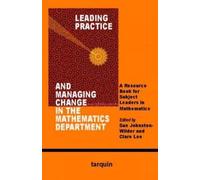 Sue Johnstone-W Leading Practice and Managing Change in the Mathemat (Tascabile)
