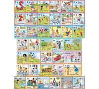 Sue Lloyd Sara Wernham Jolly Phonics Wall Frieze (Poster)