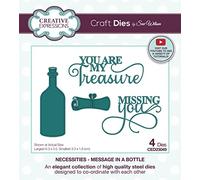 Sue Wilson - Bisogno - Messaggio in bottiglia - Fustella artigianale