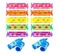 SueaLe 12Pcs Cartoon Candy Evidenziatore Evidenziatore Penna 12 Colori Evidenziatore Marker Per Scrapbooking Notebook Journal Color Coding Evidenziatori Bambini