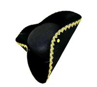 SueaLe Cappelli da pirata per adulti per il tempo libero, cappello da strega di Halloween, per giochi di ruolo e balli in maschera e feste a tema, cappello da gioco di ruolo