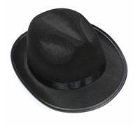 SueaLe Cappello di torta di maiale Fedora Bowler Top Mago Mago Eseguito Nero Pork Pie Cappelli Per Le Donne