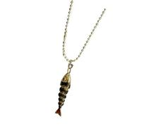 SueaLe Collana alla moda a tema mare con catena per clavicola in rame facile da usare per l'uso quotidiano catena a clavicola a più opzioni di colore, Misura unica, come descritto, come descritto
