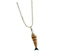 SueaLe Collana alla moda a tema mare con catena per clavicola in rame facile da usare per l'uso quotidiano catena a clavicola a più opzioni di colore, Misura unica, come descritto, come descritto