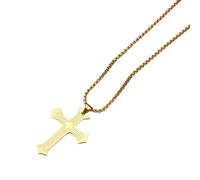 SueaLe Collana con croci delle scritture spagnole che simboleggiano la fede e la lega protettiva per l'uso quotidiano o cerimonie religiose