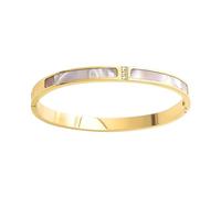 SueaLe Comodo braccialetto in lega di usura con tre diamanti disegni accessorio portatile per donne alla moda donna abbigliamento casual da donna, Misura unica, come descritto