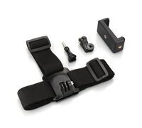 SueaLe Confezione da 4 supporti ergonomici per telefono con montaggio sulla testa, mani meno operative, per documentazione ciclismo, corsa e creazione di contenuti, supporto video POV