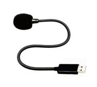 SueaLe Microfono esterno portatile USB C con design a collo di cigno Plug & Play microfono omnidirezionale per interviste/live streaming/videoconferenza portatile online