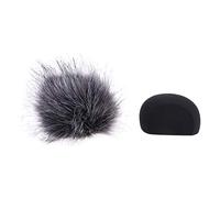 SueaLe Palmare Mic Palla Per Testa Mesh Microfono Griglia Copertura Microfono Copertura Schiuma Parabrezza Per ZOOM H5 H6 Registratore Microfono Peloso Parabrezza Muff