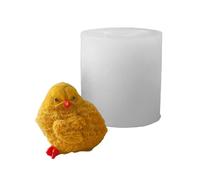 SueaLe Pollo in silicone flessibile per creare forme di pollo fascino portatile per cucine domestiche e corsi di cottura a forma di pulcino