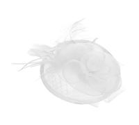 SueaLe Sofisticato cappello da donna in lino multifunzionale per feste di sposa e fotografia copricapo moda britannica