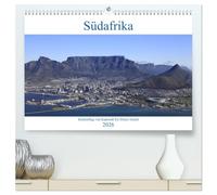 Südafrika - Küstenflug von Kapstadt bis Dyker Island (hochwertiger Premium Wandkalender 2026 DIN A2 quer), Kunstdruck in Hochglanz: Luftaufnahmen von Kapstadt und Umgebung