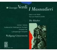 Süddeutscher Madrigalchor Stuttgart/Orchester der Ludwig Verdi: I Masnadier (CD)