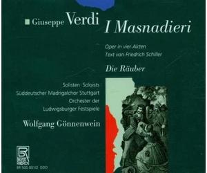 Süddeutscher Madrigalchor Stuttgart/Orchester der Ludwig Verdi: I Masnadier (CD)