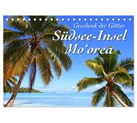 Südsee-Insel Mo'orea (Tischkalender 2026 DIN A5 quer), CALVENDO Monatskalender: Mo'orea ist eine der schönsten Inseln im Südpazifik - einzigartig, beeindruckend, vielseitig und romantisch.