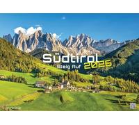Südtirol - eine Reise durch bezaubernde Landschaften - 2026 - Kalender DIN A3: Der Wandkalender mit den schönsten Südtirol-Motiven für das Jahr 2026 im Format DIN A3 (ca. 42 x 30 cm)!