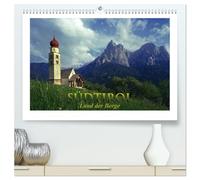 SÜDTIROL - Land der Berge (hochwertiger Premium Wandkalender 2026 DIN A2 quer), Kunstdruck in Hochglanz: Eine fantastische Landschaft, die tiefe Eindrücke hinterlässt.